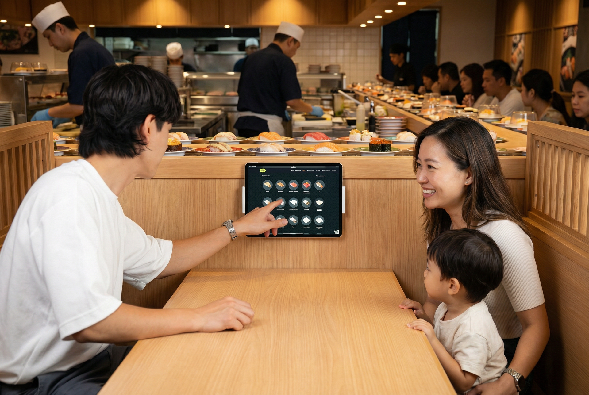 Powered iPad Wall Mount