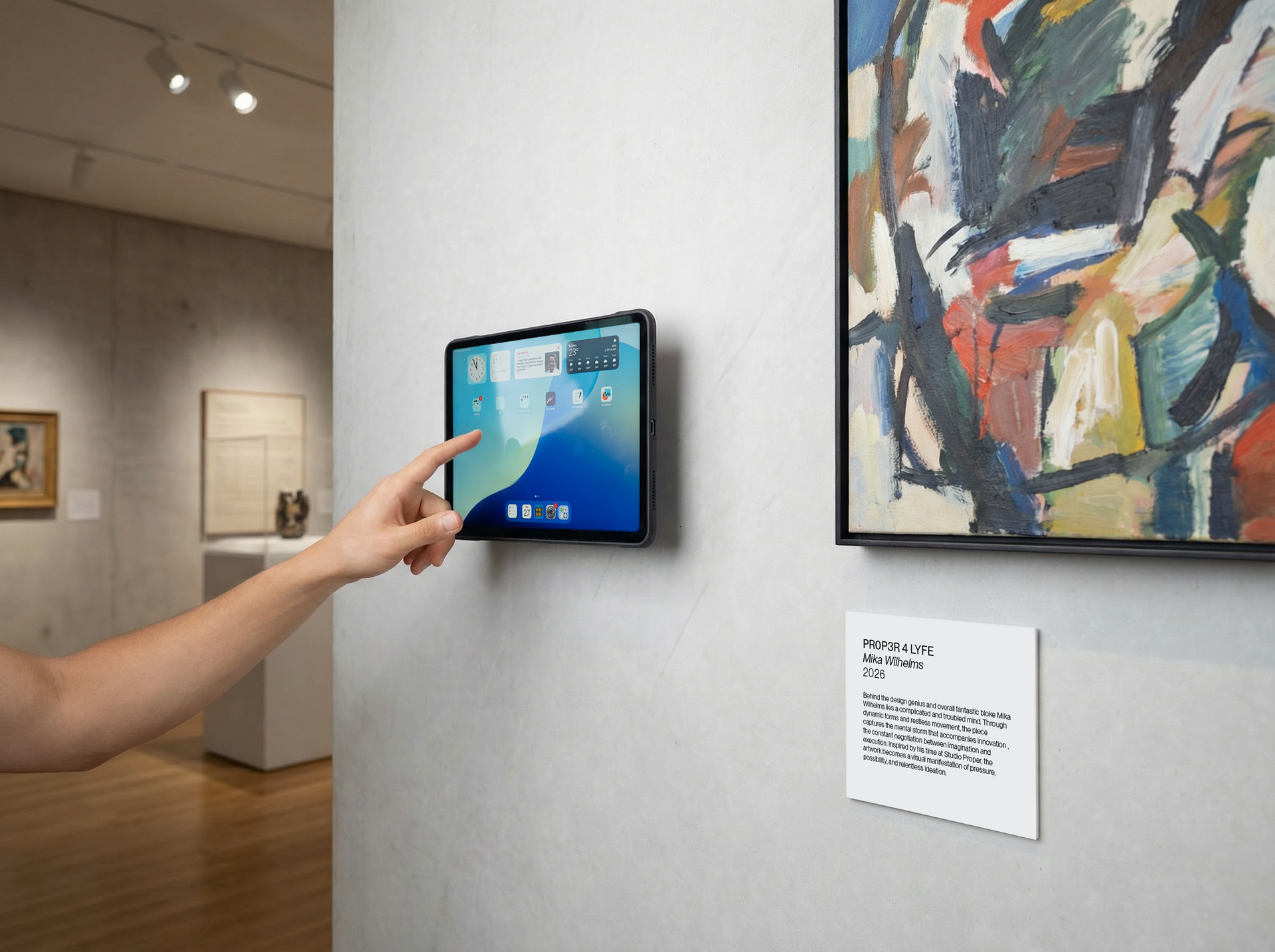 Universal Tablet Mount Disk Pro